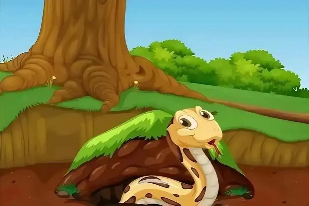 蛇的身体还有四条腿,蛇的脊椎结构