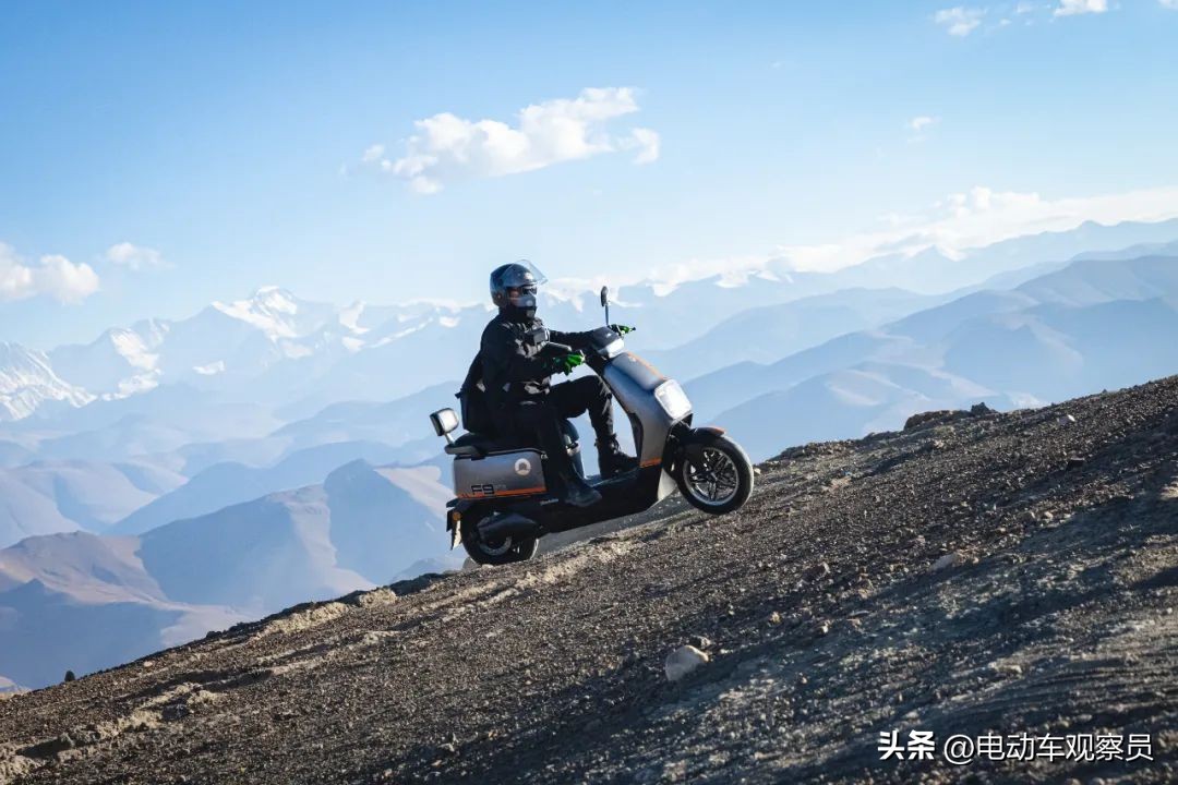 新日双芯双动力爬珠峰,新日电动车挑战珠峰