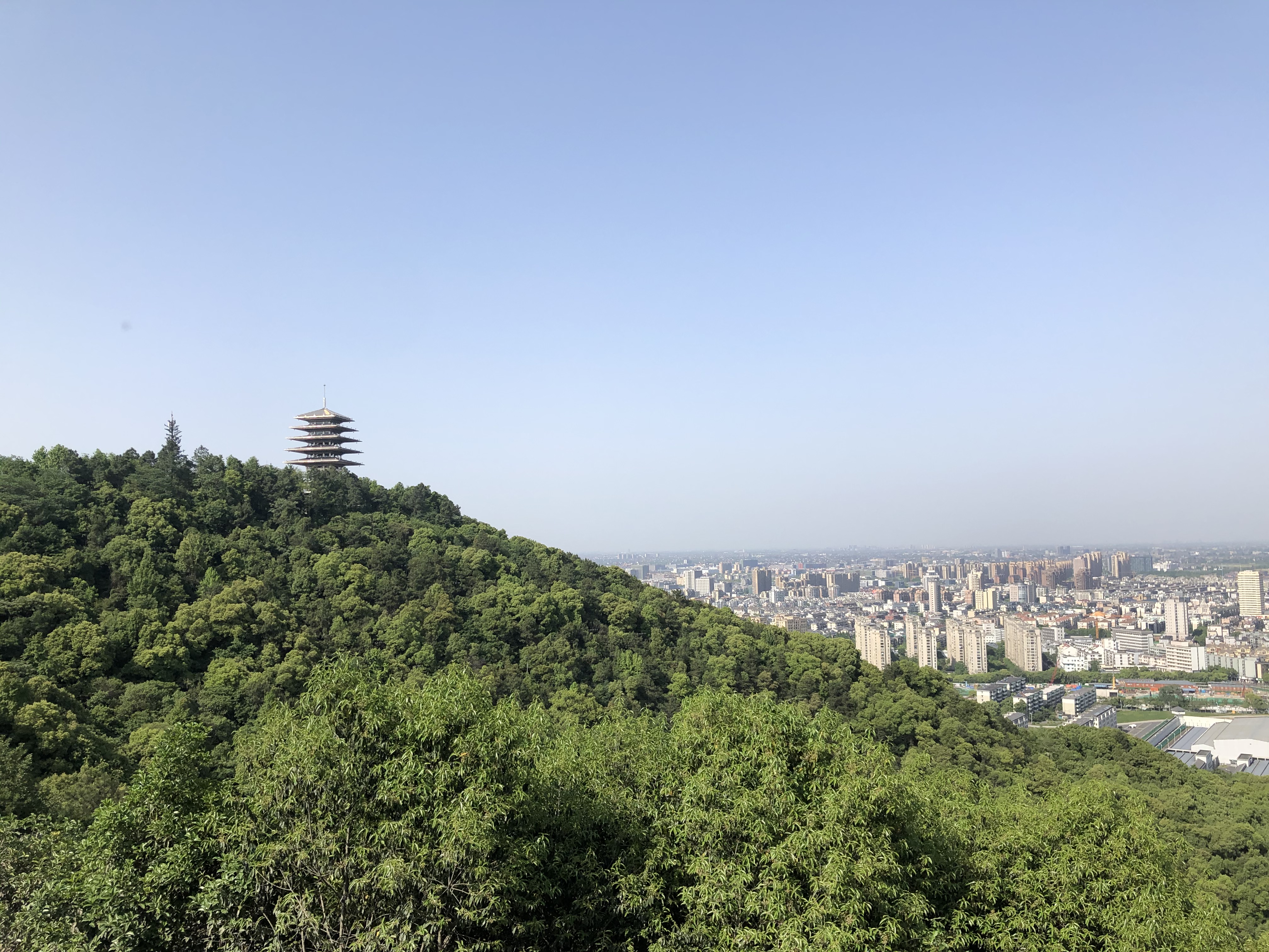 杭州美丽的山水公园,杭州临平山公园
