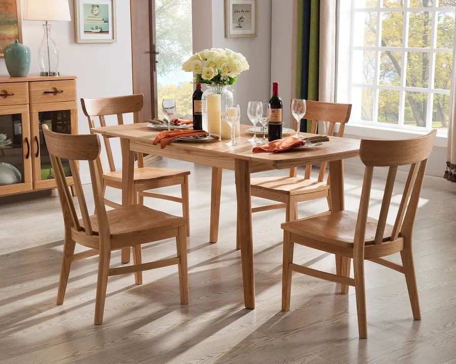 小餐厅极简桌椅全套,吃饭桌椅组合餐饮