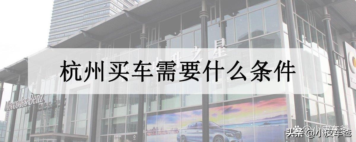 杭州车牌摇号申请后需要怎么操作,杭州车牌摇号申请条件