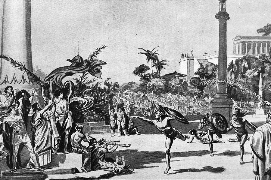 古希腊体育发展的原因和影响,古希腊竞技体育