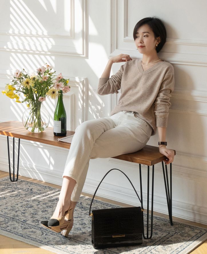 今年流行爆款裤子洋气时髦阔腿裤,今年不流行阔腿裤了吗