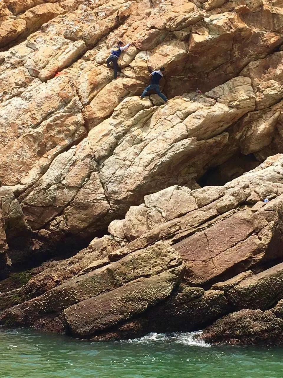 台山出海钓鱼致死事故现场,台山钓鱼遇难
