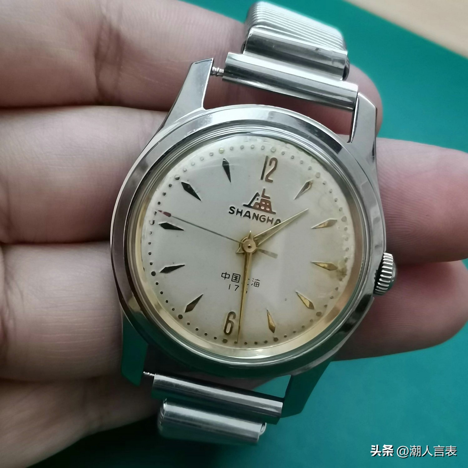 国表手表大全,国表鉴赏上海四厂中型机械表