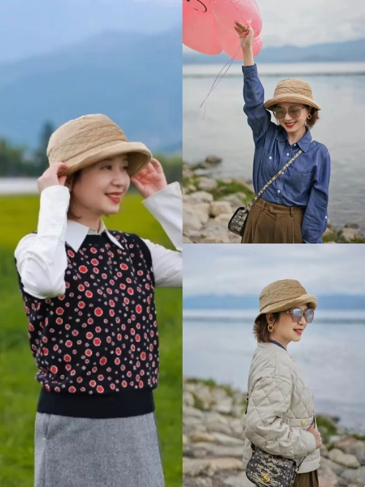 冬天老女人戴哪款帽子好看,上了年纪尽量别戴鸭舌帽