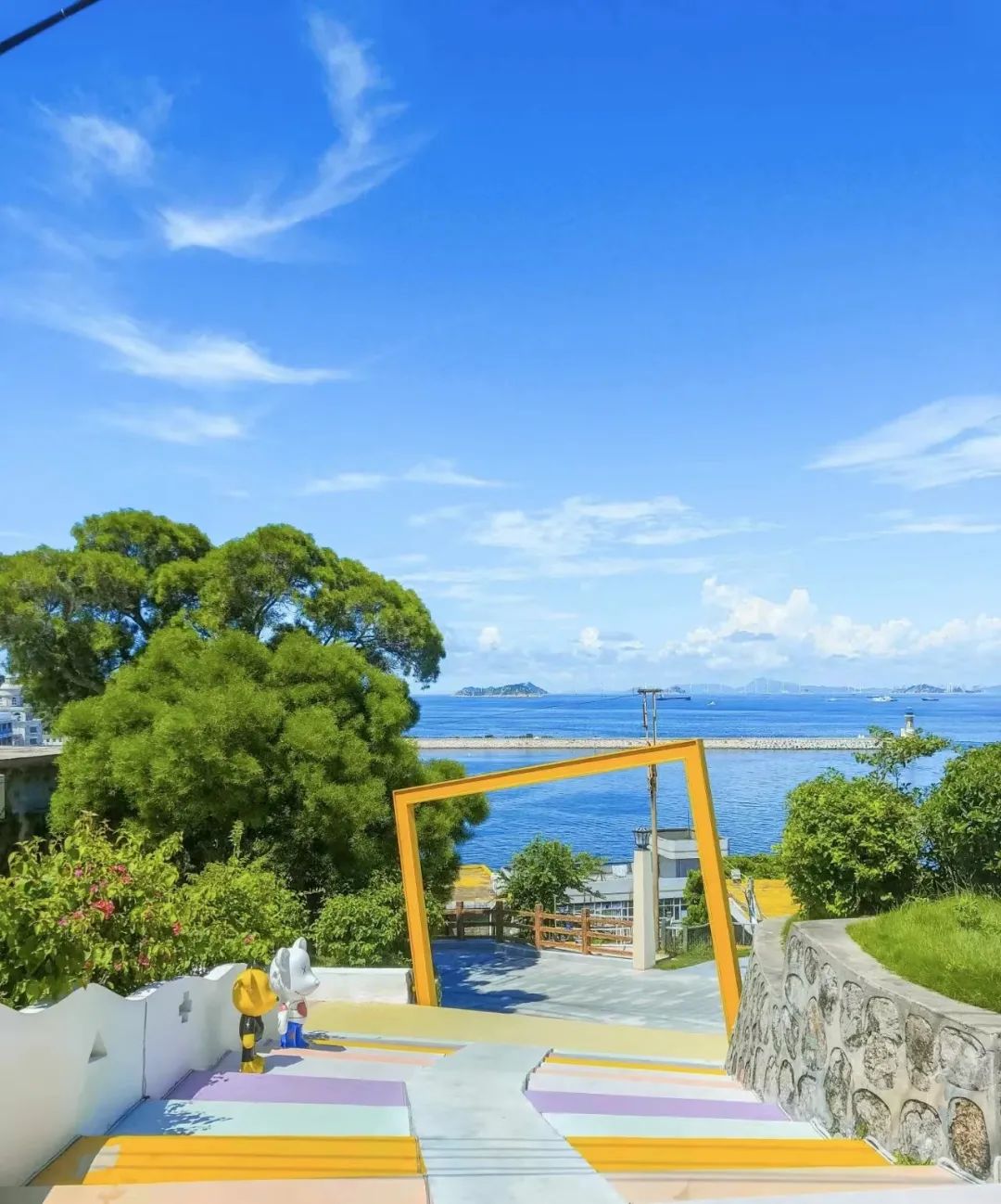 珠海桂山岛——浪漫“广东小垦丁”。最美民宿+蓝色海岸+浪漫海岛