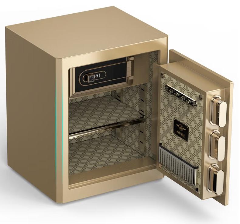 威盾斯保险柜没电了怎么开锁,钢王保险柜没电了开锁步骤