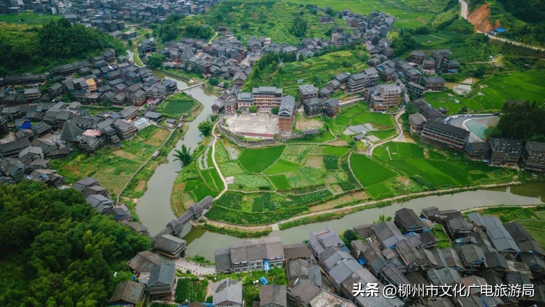 盛夏的风吹过茶园，穿过侗寨，在风情三江留恋不走~