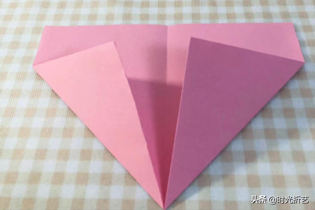 图解折纸教程,苍蝇纸盒的折纸方法