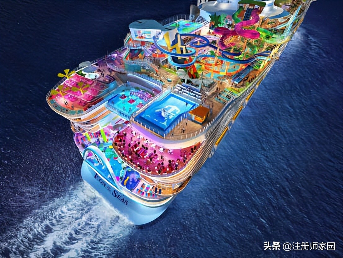 2024年建成的豪华游轮,全球最大的豪华游轮开启首航