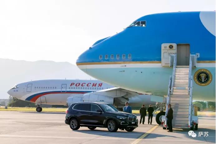 普京的座驾与拜登的座驾对比,拜登和普京下飞机视频