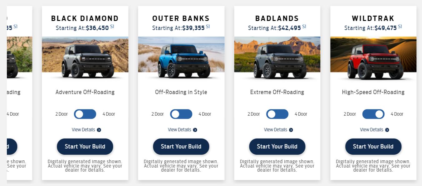 2024款福特broncosport2.0,福特bronco美国售价