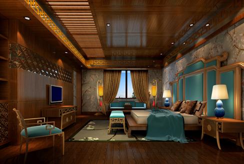 楼顶凹字型别墅图片,凸形中式别墅图片大全