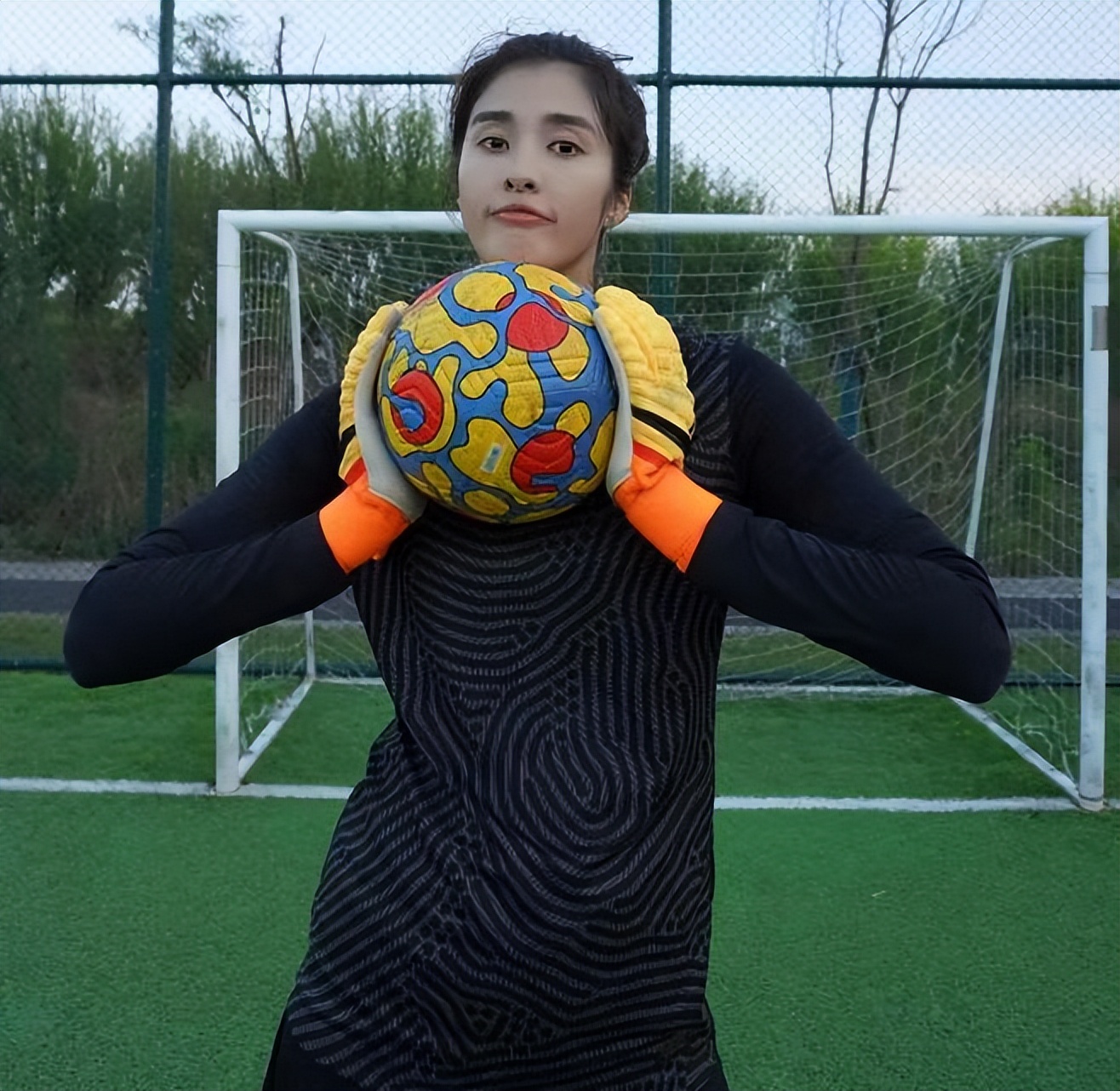 女足史上最好的门将,她是中国女足最美门将