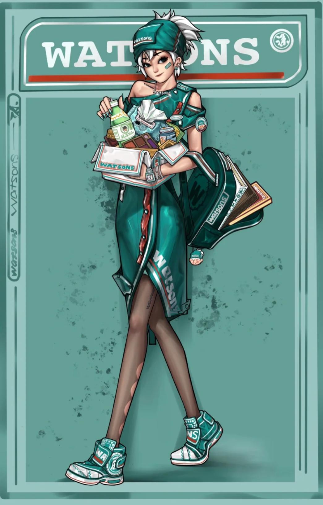 脑洞大开的拟人化插画图片大全,脑洞大开的拟人插画图片大全