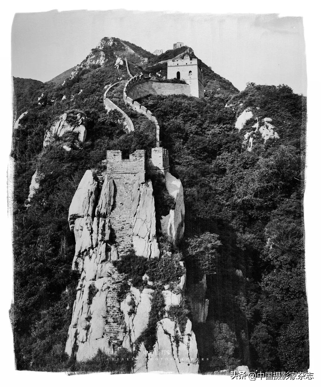 摄影作品欣赏《情系长城》|河北摄影家刘双发