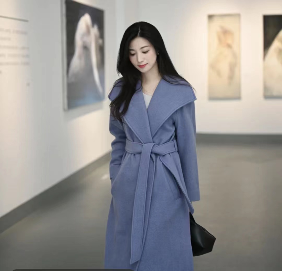 19套长款大衣内搭推荐,层次分明显高显瘦