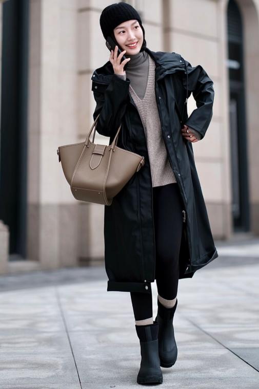 矮个子过膝盖马靴怎么搭配显高,矮个子短烟筒靴穿搭