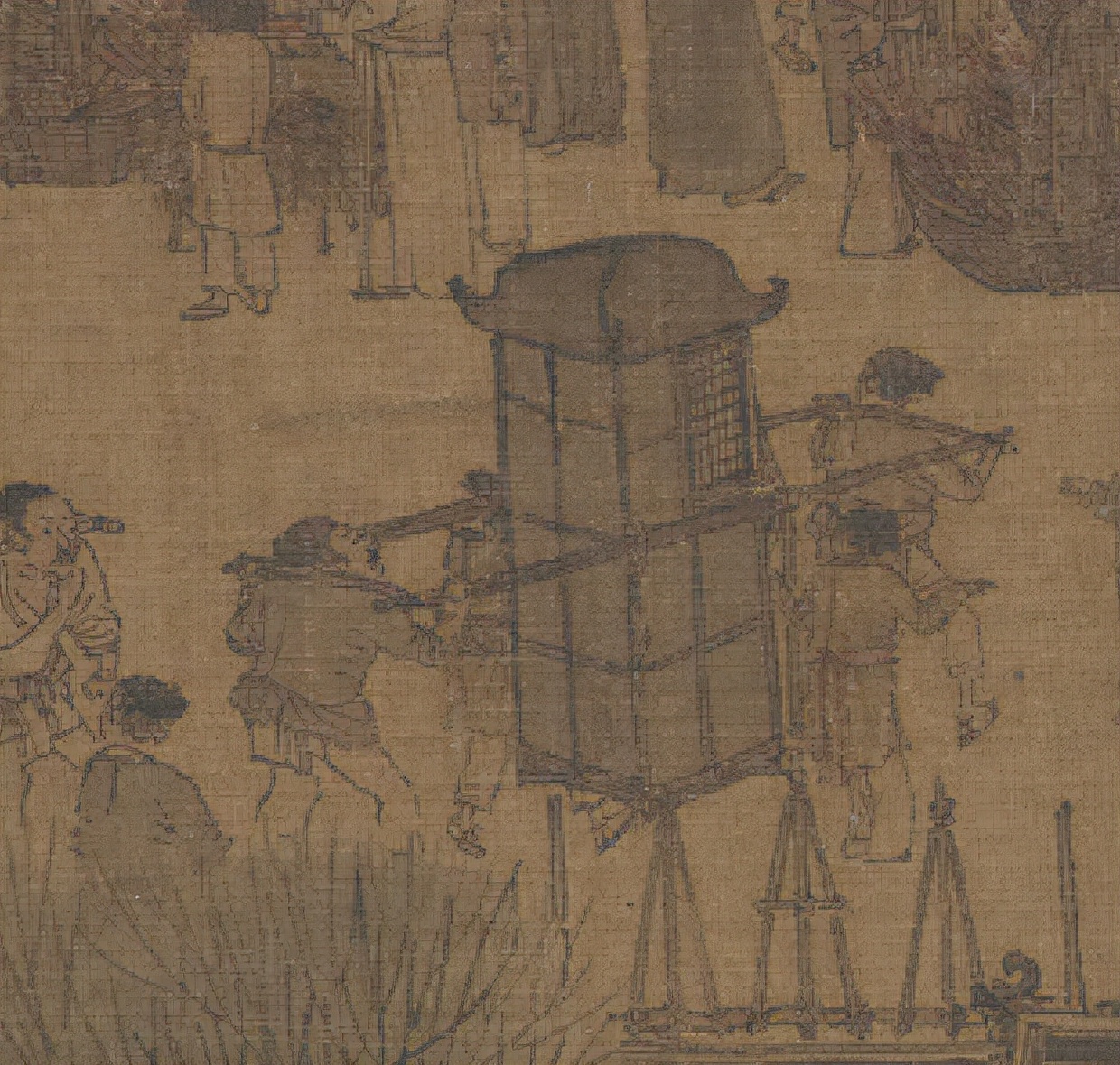 清明上河图细节图详解,清明上河图有趣细节