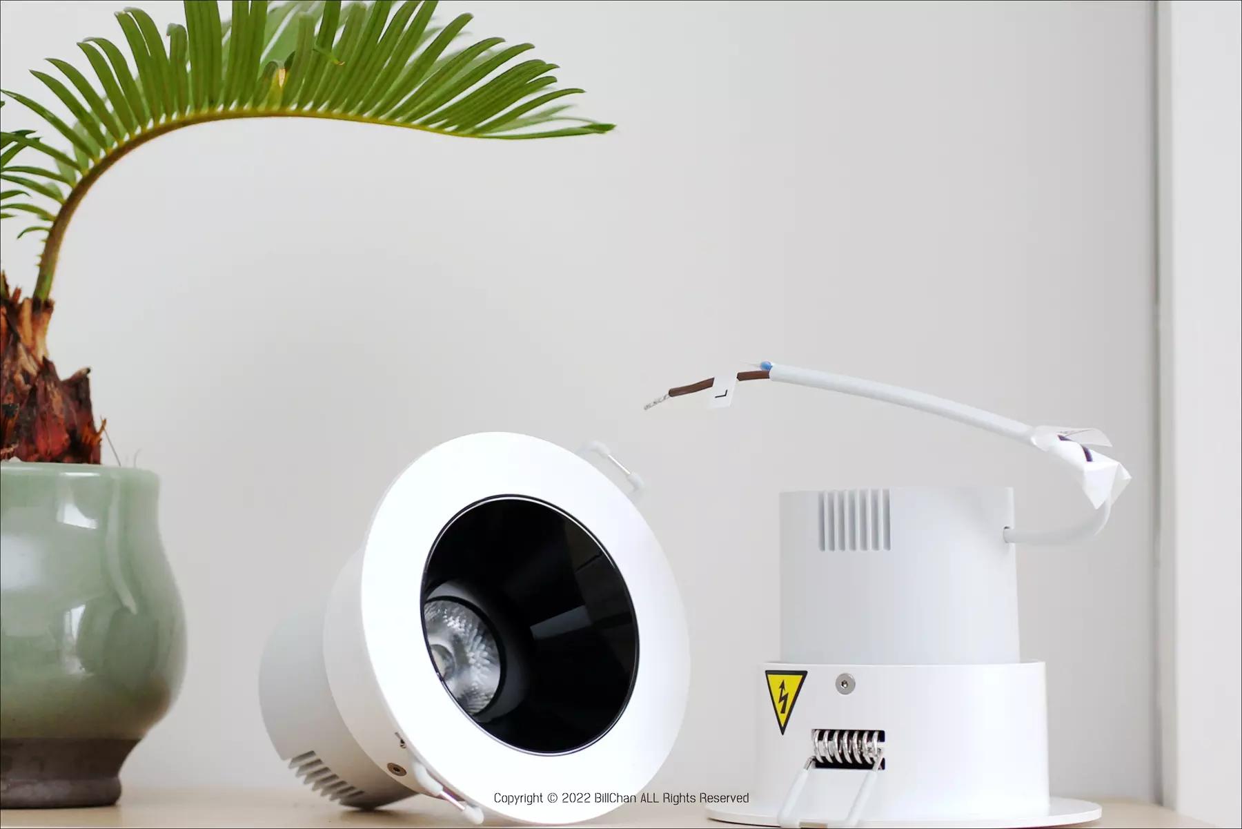 米家LED智能射灯,米家mesh明装射灯评测