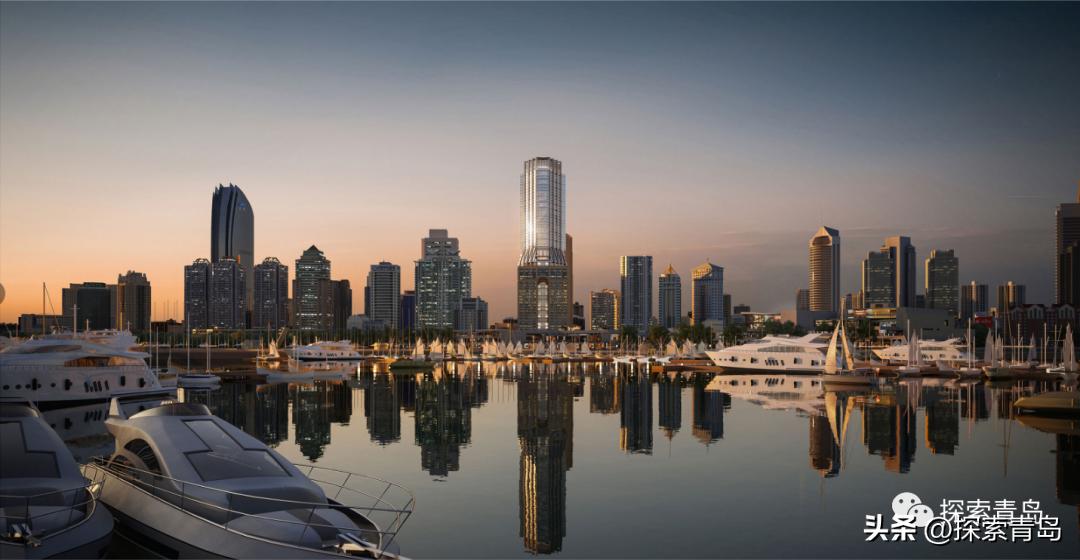 青岛超高层深蓝中心,青岛2024超高层规划