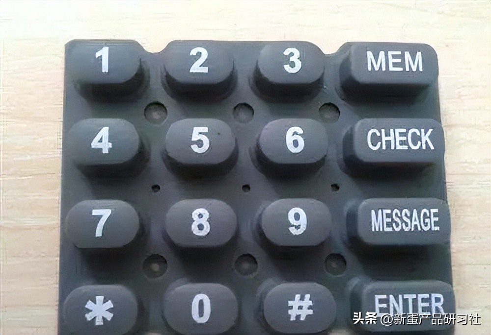 塑胶按键设计方案,数字塑胶按键制作流程