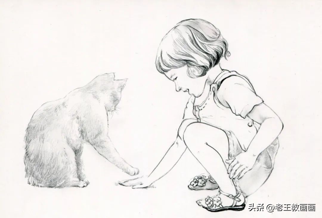 零基础学画人物素描,素描小动物素描入门零基础教程