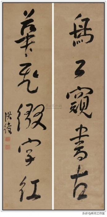 清代书法家陈洪绶,明朝陈洪绶真迹百美图