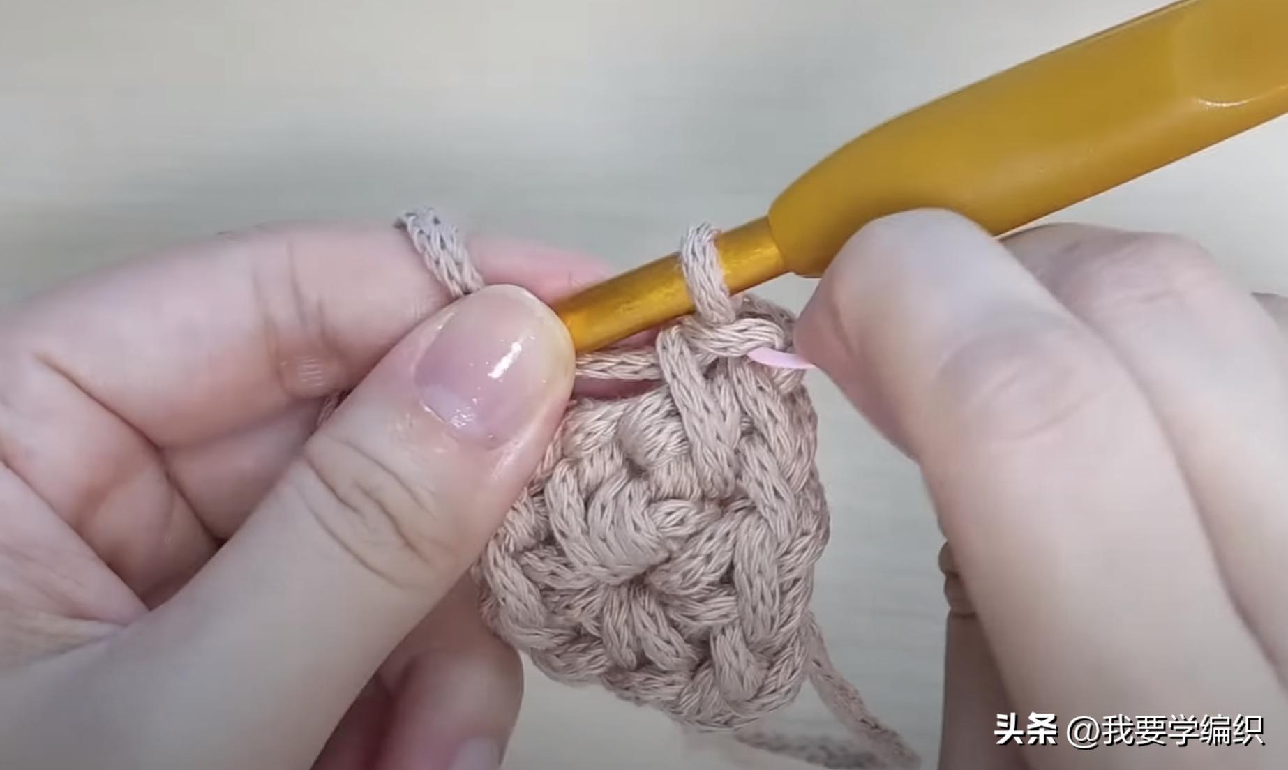 适合小姑娘提的手提包编织教程,小巧型编织包