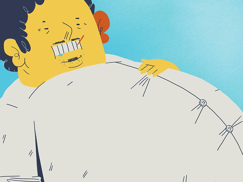 一个吃太饱的人,顿顿都吃得很饱的危害