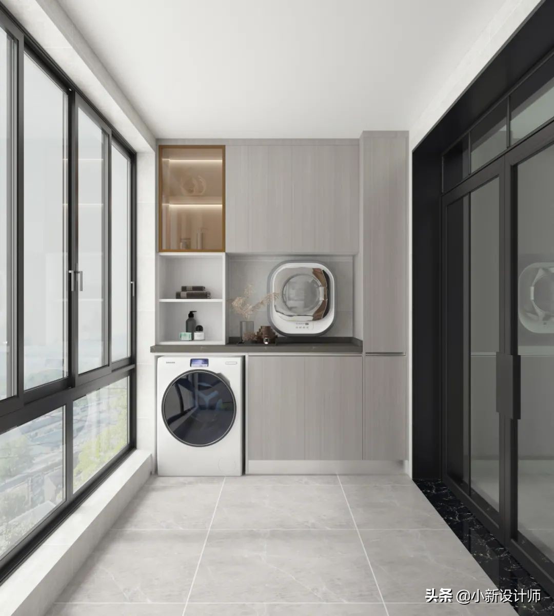 阳台非要晒衣服的话，起码要装成这11种设计才不亏