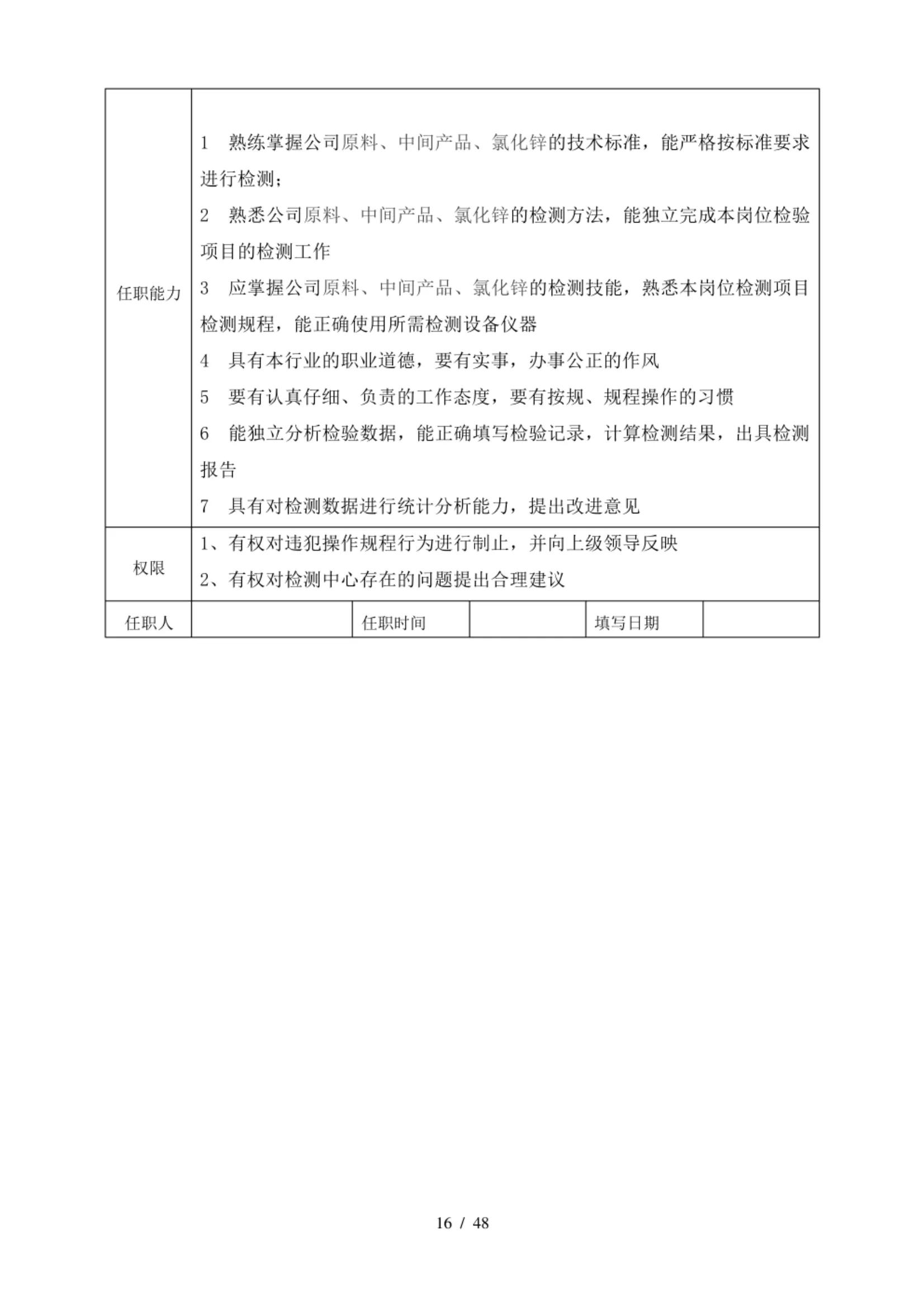 90后经理加班3天整出来的“岗位职责说明书”修改即用！抓紧收藏