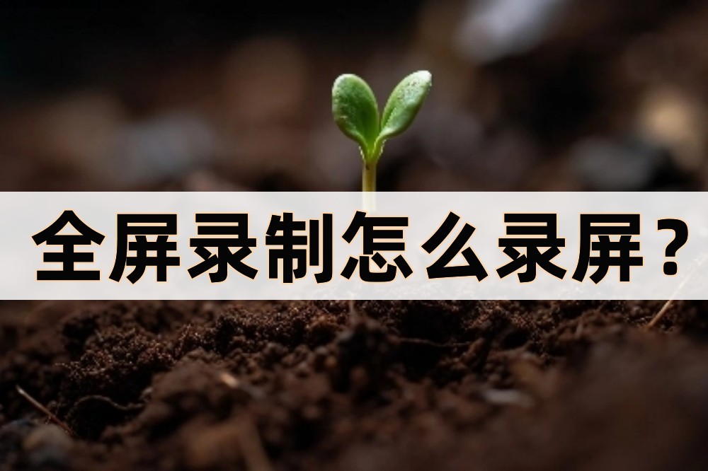 录屏中全屏录制与区域录制的区别,全屏录制的视频为什么不能全屏