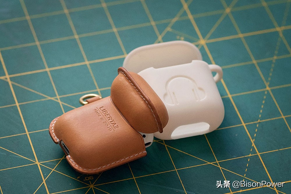 手工牛皮airpodspro套制作,airpods3皮套制作教程