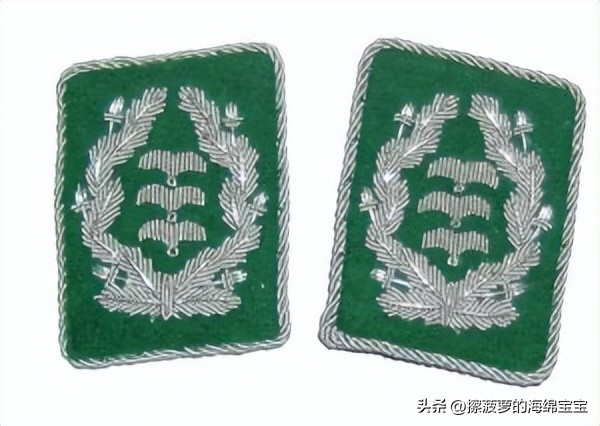 二战德国将军军衔图案,二战德国突击队队长军衔