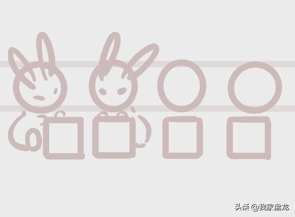 新年兔绘画过程视频,兔年来啦创意画