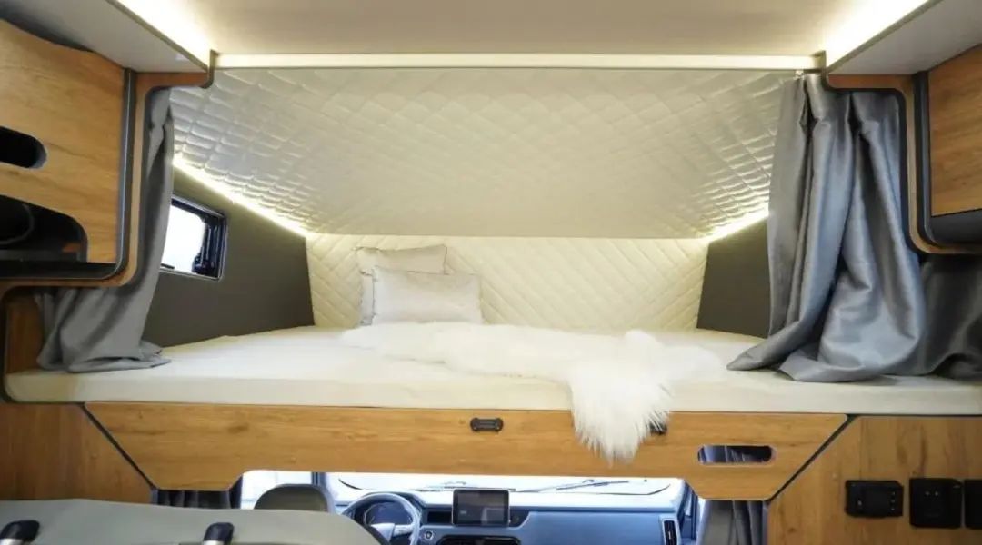 2020年上海房车展之轻卡房车,海角7号最新款双拓展房车