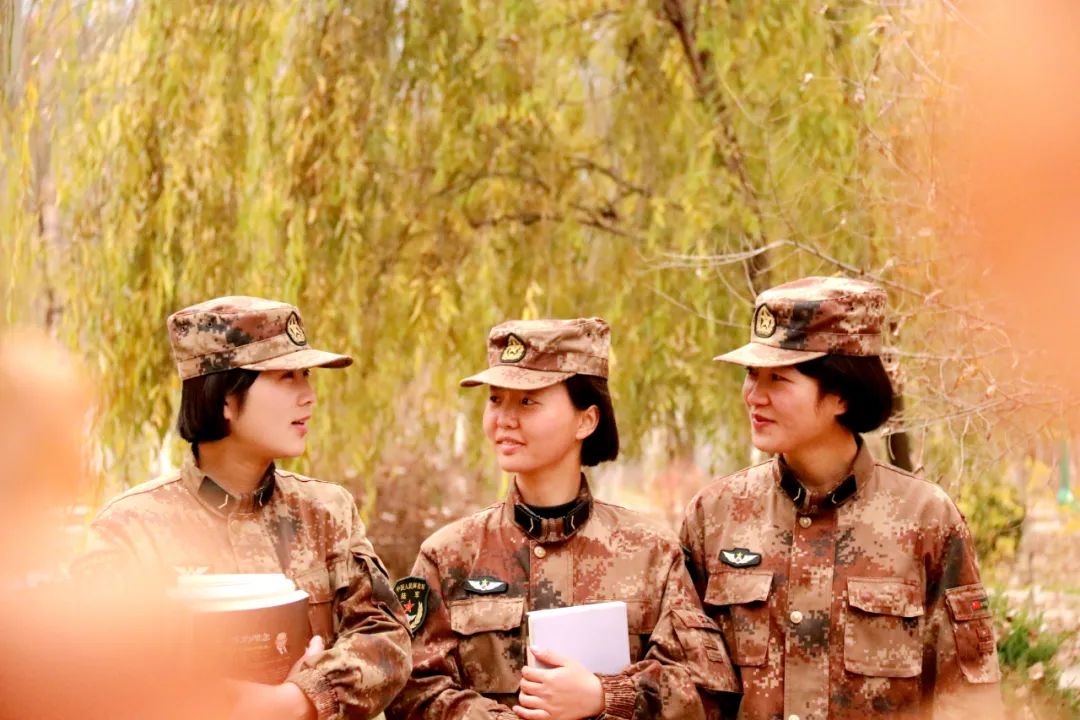 秋天军营风景,军营秋天