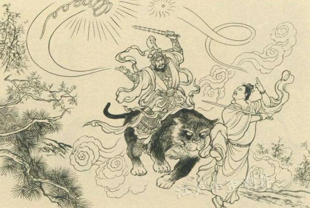 封神赵公明被打败的视频,封神榜陆压道人和赵公明