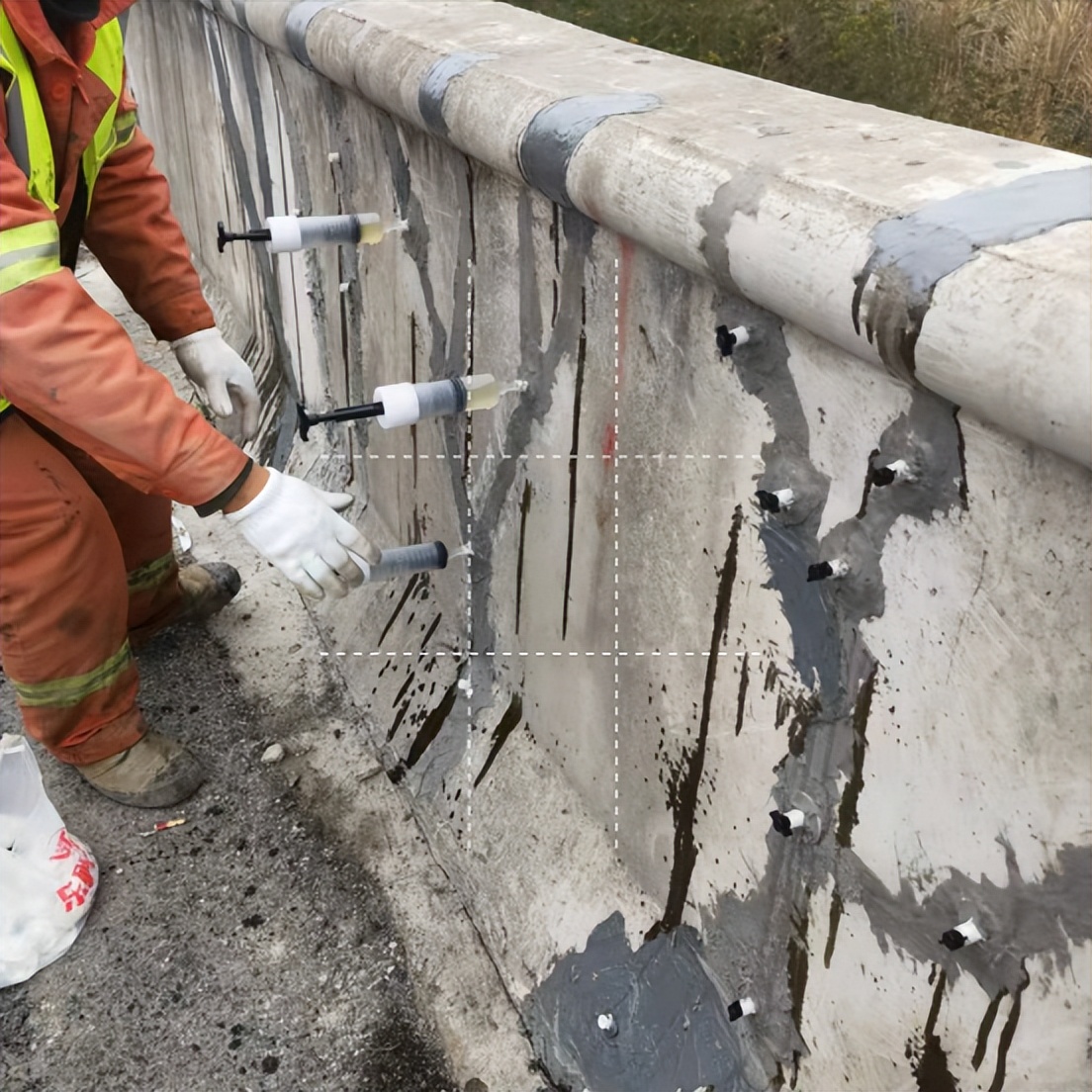 临沂桥梁裂缝修补加固,桥梁裂缝修复加固结构