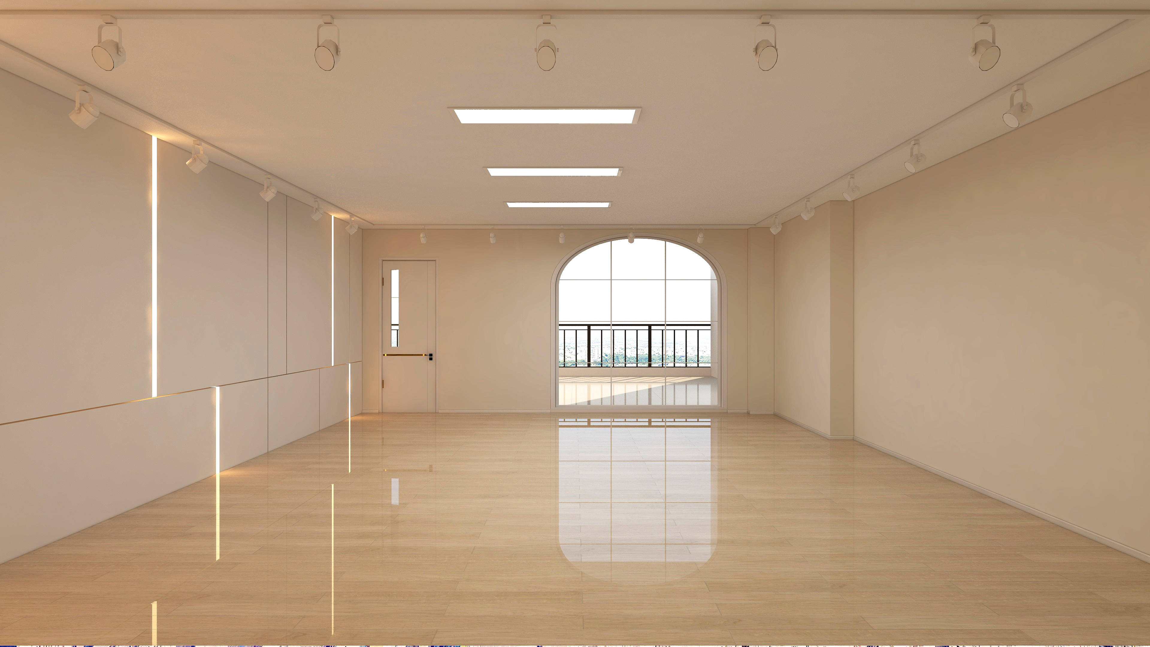 300平文化课教育培训班装修效果图,300平培训班装修设计