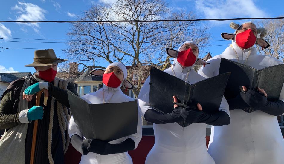 加拿大舞团harry,加拿大舞团模仿羊