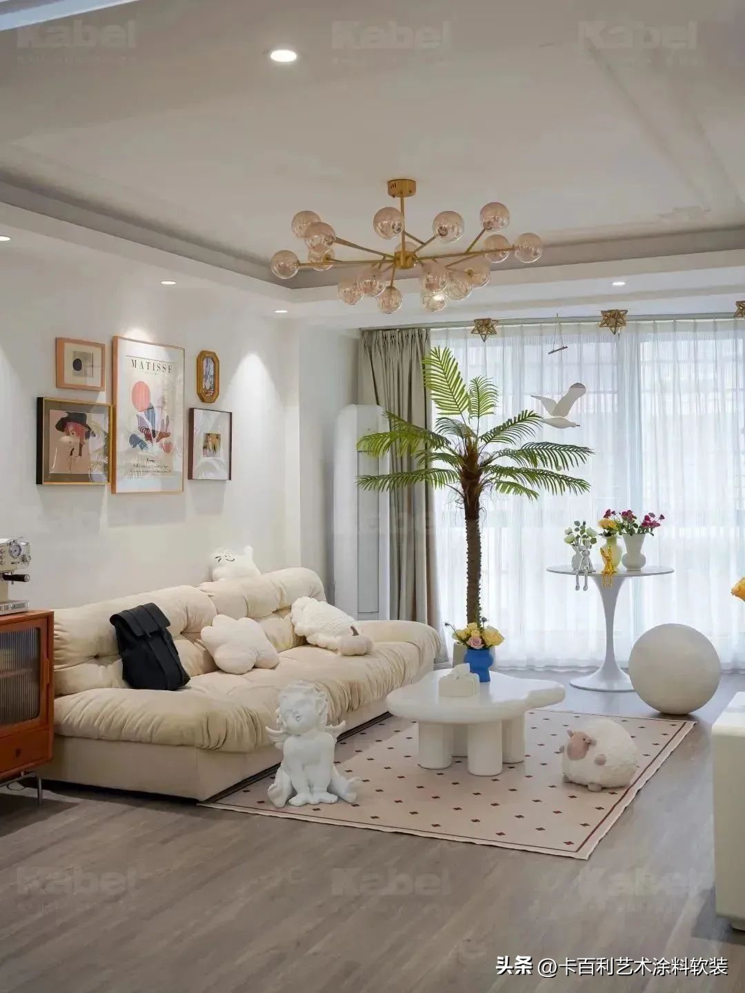 蛋壳光艺术漆好不好,卡百利蛋壳漆效果图