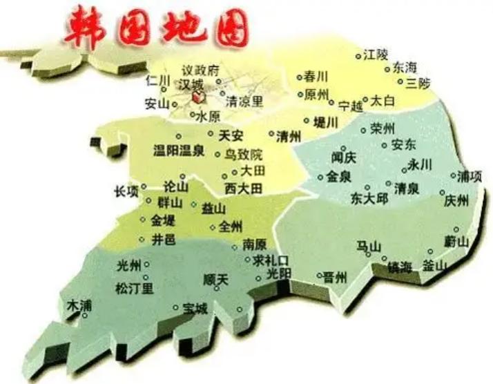 韩国为什么那么多湖北的名称,韩国为什么用湖北地名