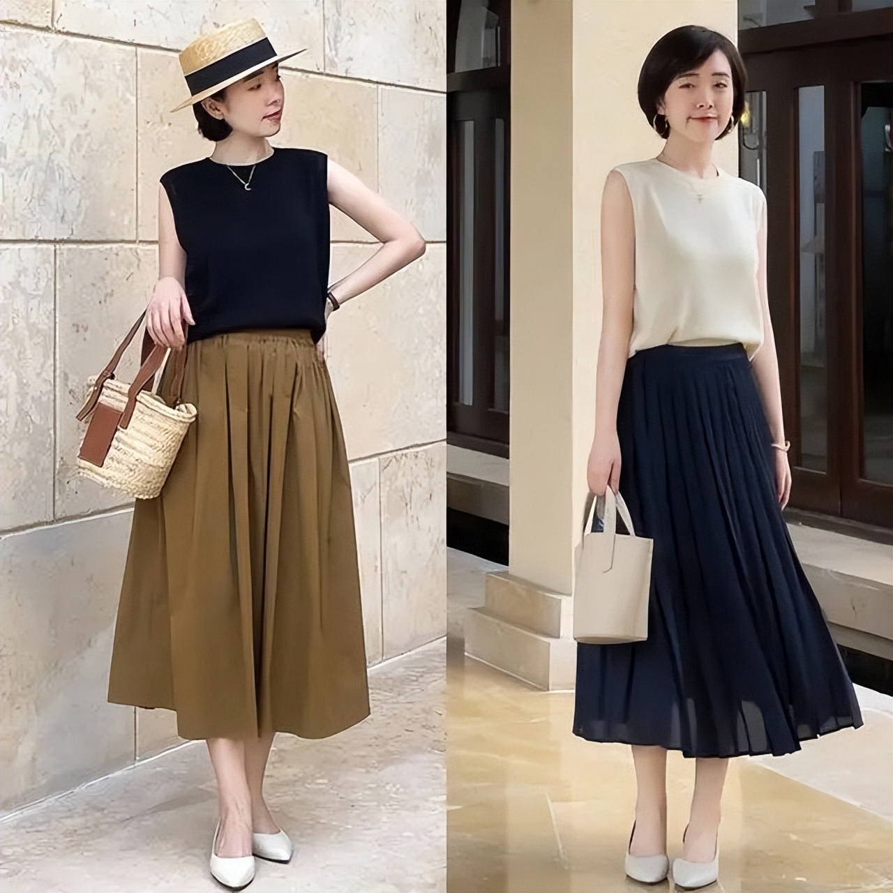 40岁女人别穿老气妈妈装,奶奶衫怎么穿才好看