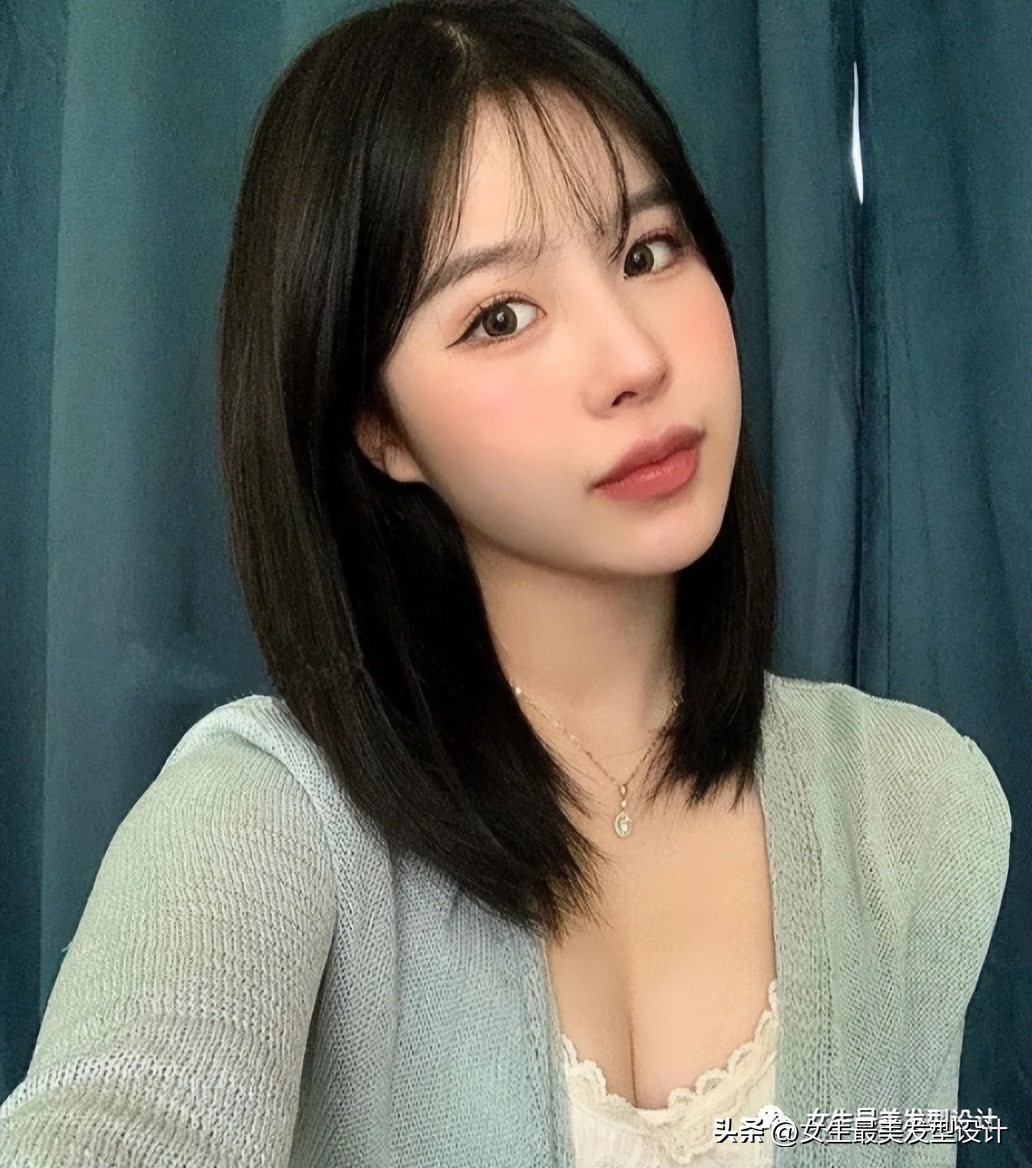 高冷齐肩发又酷又飒图片,超a超飒的女生齐肩短发