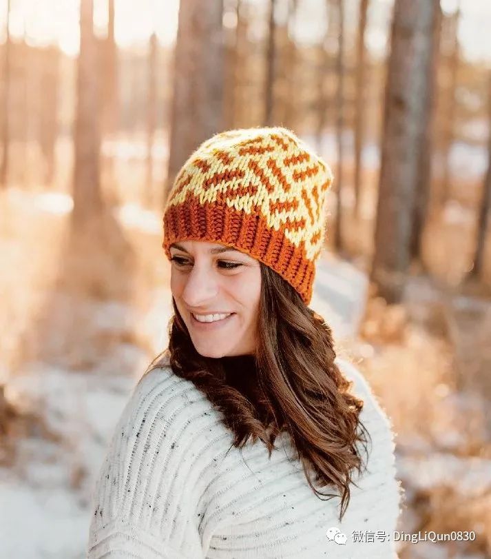 针织帽子设计手稿,针织帽款式设计图