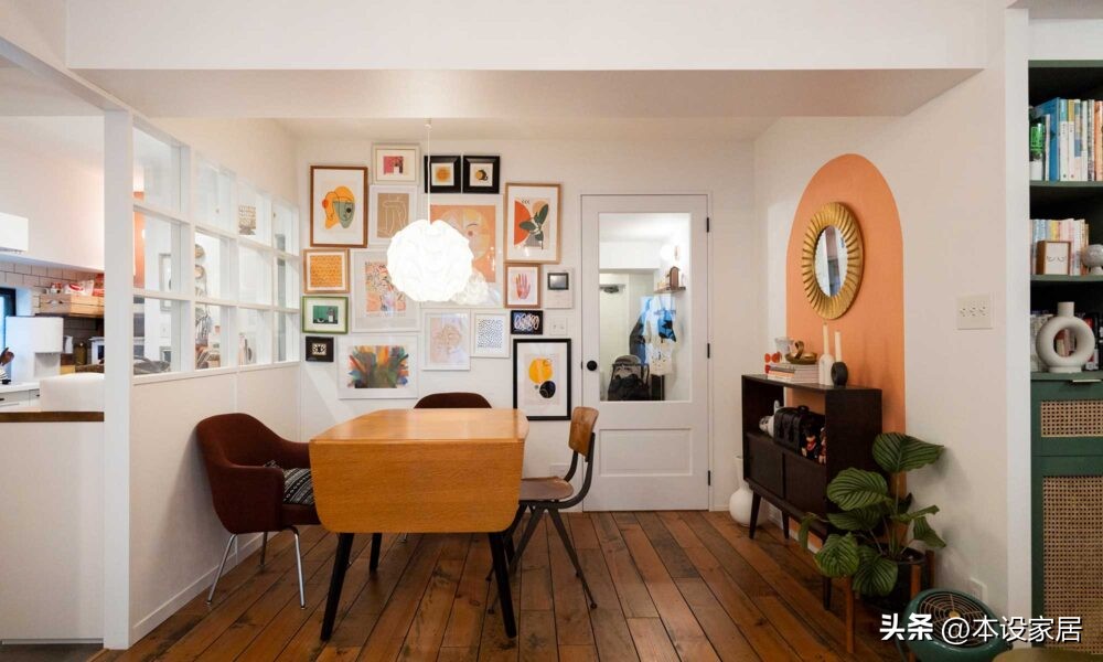 高颜值的50平米房间布置图,房间布置艺术感小家