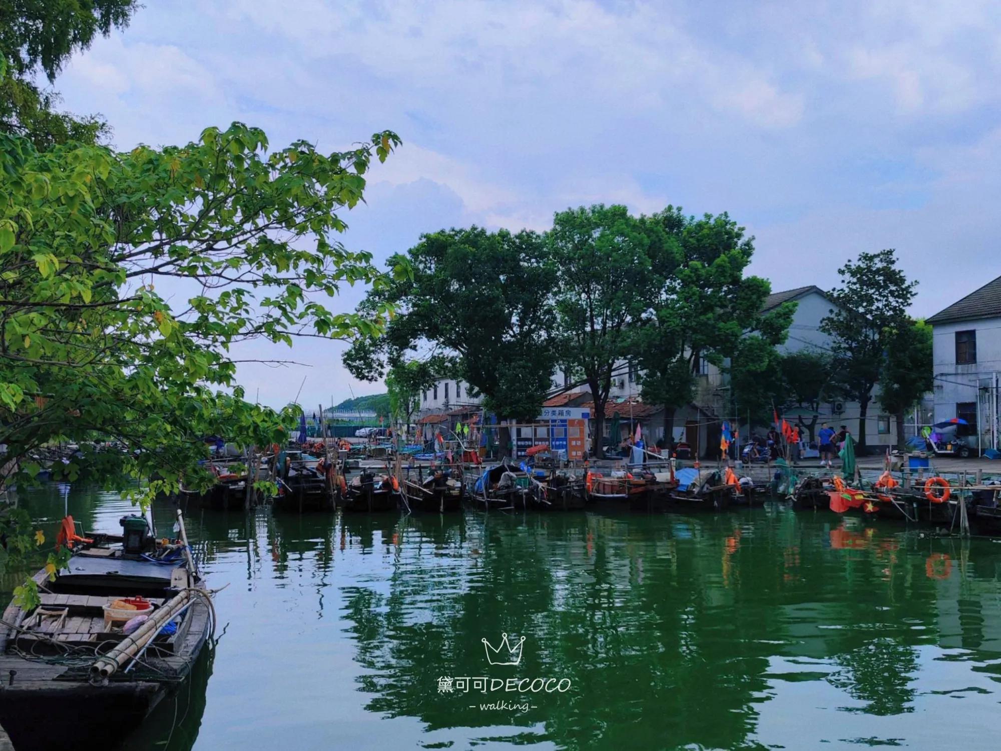 九月份在上海小渔村看日落,上海看日落最好的地方小渔村